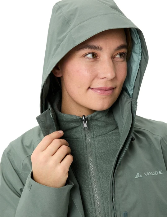 Vaude Rosemoor 3in1 II Funktionsjacke agave (Damen)