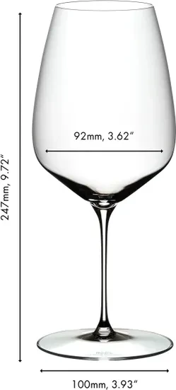 Riedel Veloce Cabernet/Merlotglas, 6 Stück