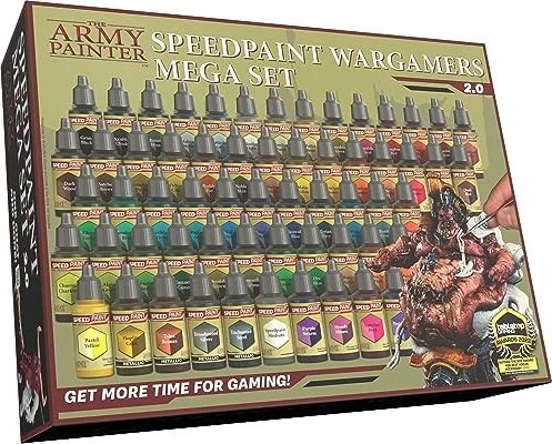 Army Painter Speedpaint 2.0 Wargamers Mega Set Farbset, 61-tlg.