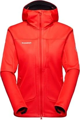 Mammut Ultimate VIII SO Hooded Funktionsjacke mammut red (Damen)