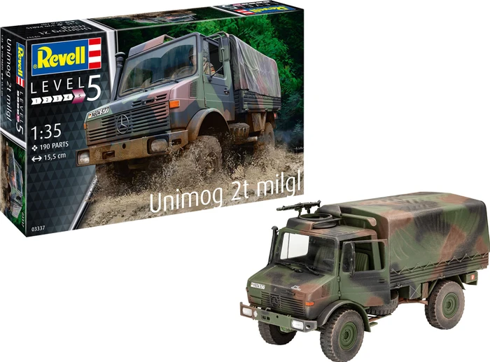 Revell Unimog 2T milgl