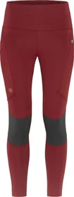 Fjällräven Abisko Trekking Tights Pro Hose 7/8 pomegranate red/iron grey (Damen)