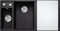 Blanco Axia III 6 S InFino Becken links mit Ablauffernbedienung schwarz inkl. Glasschneidebrett Vorschaubild