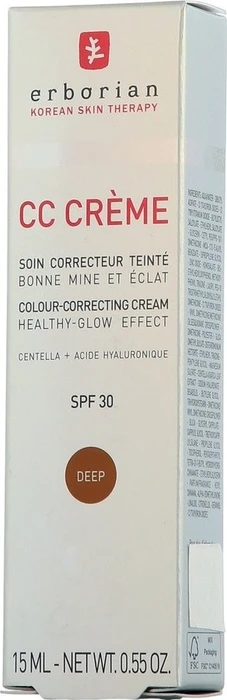 Erborian CC Crème Healthy-Glow Effect deep LSF30, 15ml