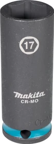 Makita Impact Black Außensechskant Steckschlüssel 3/8", 17x63mm