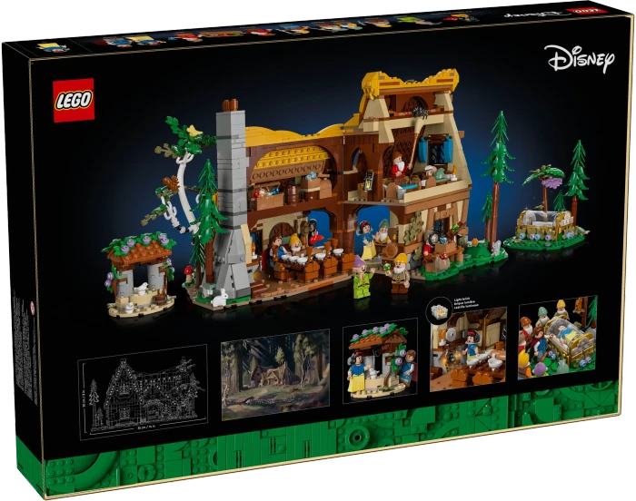 LEGO Disney - Die Hütte von Schneewittchen und den sieben Zwergen
