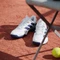 adidas Adizero Ubersonic 5 cloud white/dark blue/silver metallic (Herren) Vorschaubild