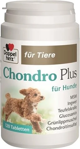 Doppelherz für Tiere Chondro Plus Tabletten für Hunde, 120 Stück