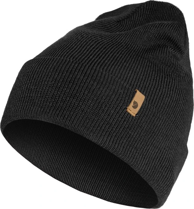 Fjällräven Classic Knit Mütze schwarz