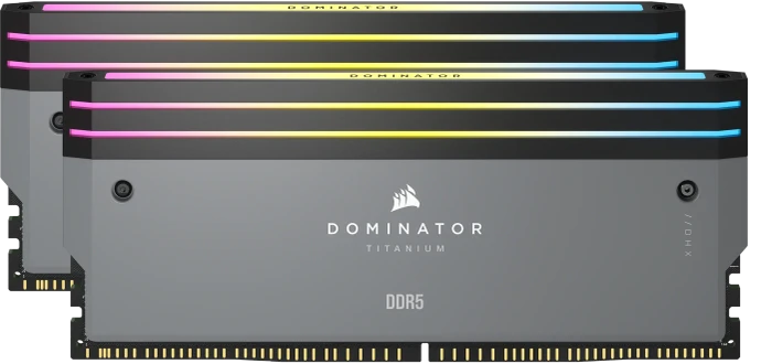 Corsair Dominator Titanium DDR5 Light Enhancement Kit, grau