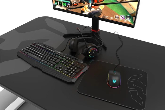 Krom Keos RGB Gaming Mouse, schwarz, USB