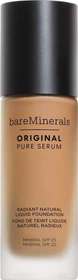 bareMinerals Pure Serum Radiant Natural Liquid Foundation 3 medium warm LSF20, 30ml