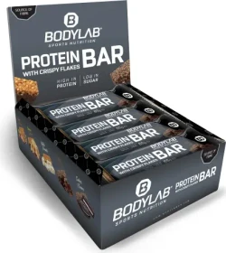 BodyLab24 Crispy Protein Bar crispy schoko 780g (12x 65g)