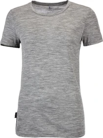 Icebreaker Tech T Lite Funktionsshirt kurzarm metro heather (Damen)