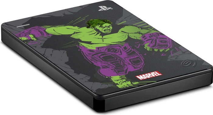 Seagate Game Drive for PlayStation - Marvel Avengers Limited Edition, 2TB, Hulk, USB 3.0 Micro-B