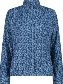CMP Geometrischer-Druck Hemd langarm space/sky blue (Damen)