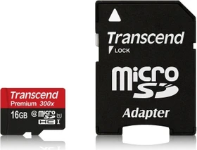 Transcend Premium R45 16GB Kit, UHS-I, Class 10