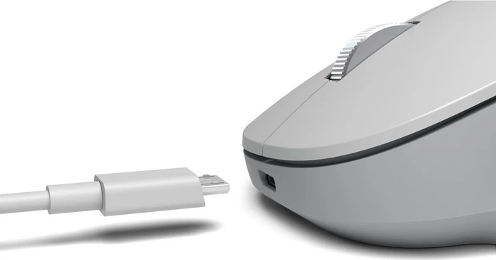 Microsoft Surface Precision Mouse, silber, USB/Bluetooth