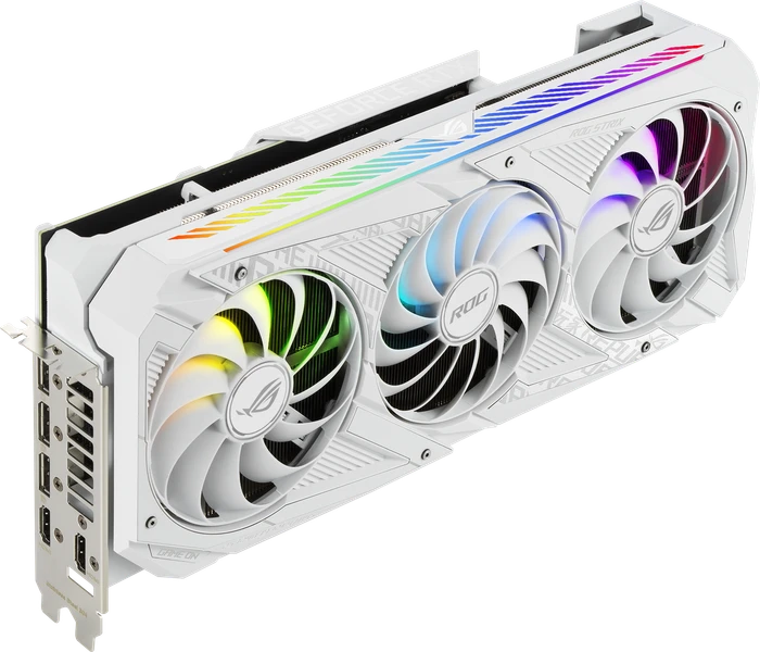 ASUS ROG Strix GeForce RTX 3080 White, ROG-STRIX-RTX3080-10G-WHITE, 10GB GDDR6X, 2x HDMI, 3x DP