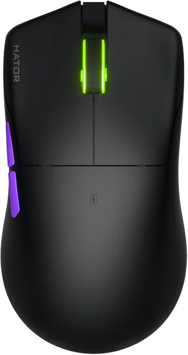 Hator Pulsar 3 Ultra 4K Wireless Gaming Mouse schwarz, USB/Bluetooth