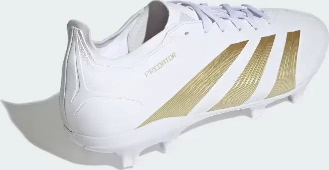 adidas Predator League FG cloud white/gold metallic/sandy beige met