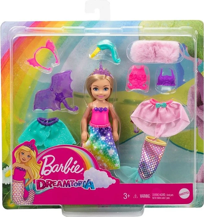 Mattel Barbie - Dreamtopia Chelsea Meerjungfrau Ankleideset