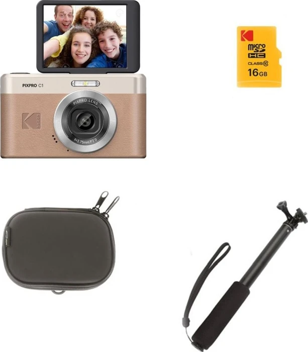 Kodak Pixpro C1 braun Kit