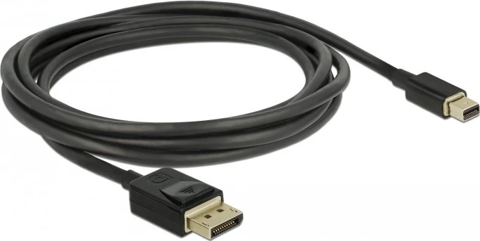 DeLOCK DisplayPort/Mini DisplayPort 1.4 Kabel 8K 60Hz schwarz, 2m