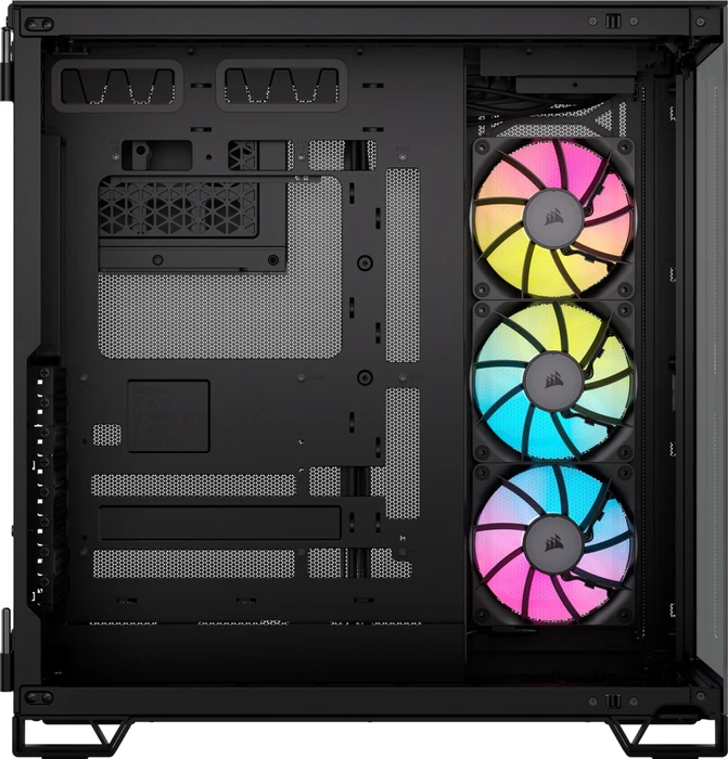 Corsair 6500X RGB iCUE LINK, schwarz, Glasfenster