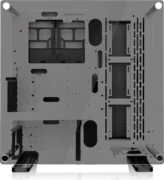 Thermaltake Core P3 Tempered Glass Snow Edition, weiß, Glasfenster