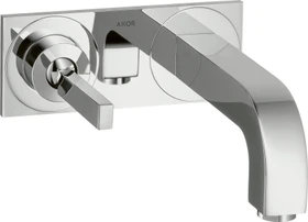 Hansgrohe Axor ShowerSelect rund Thermostat polished brass
