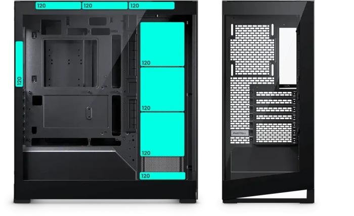 Phanteks NV5 MKII Satin Black, Glasfenster