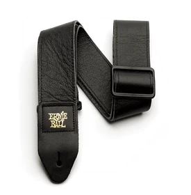 Ernie Ball 2" Tri-Glide Italian Leather Strap Black