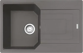 Franke Urban UBG 611-78 Einbau Becken reversibel mit Ablauffernbedienung steingrau