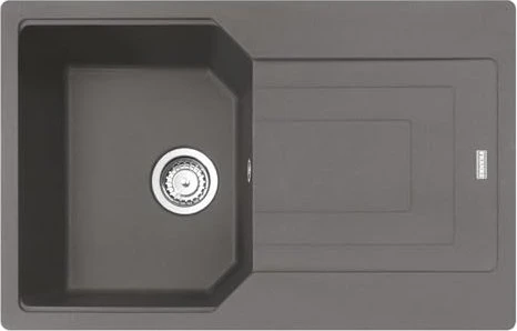 Franke Urban UBG 611-78 Einbau Becken reversibel mit Ablauffernbedienung steingrau