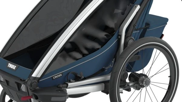 Thule Chariot Cross 1 2021 Fahrradanhänger majolica blue