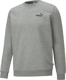 Puma Essentials Small Logo Sweatshirt medium grey heather (Herren)