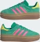 adidas Gazelle Bold court green/lucid pink/pure sulfur (Damen) Vorschaubild