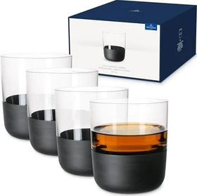Villeroy & Boch Manufacture Rock Whiskyglas, 4 Stück