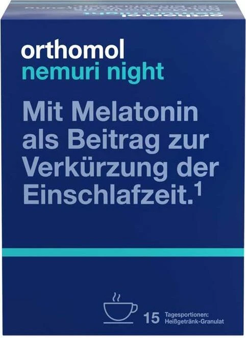 Orthomol nemuri night Heißgetränk-Granulat