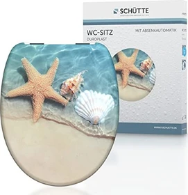 Schütte WC-Sitz mit Absenkautomatik beach