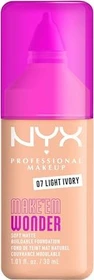 NYX Make 'EM Wonder Soft Matte Foundation 07 light ivory, 30ml