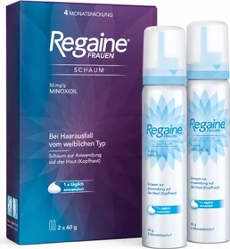 Regaine Frauen 50 mg/g Schaum, 120g (2x 60g)