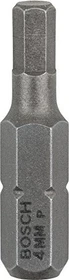 Bosch Professional Extra Hart Innensechskant Bit 1/4", 4x25mm, 3 Stück