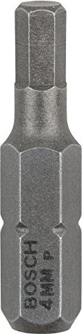 Bosch Professional Extra Hart Innensechskant Bit 1/4", 4x25mm, 3 Stück