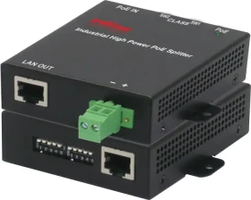 Roline Industrial Railmount Gigabit PoE-Splitter, 2x RJ-45, PoE++ PD (21.13.1173)
