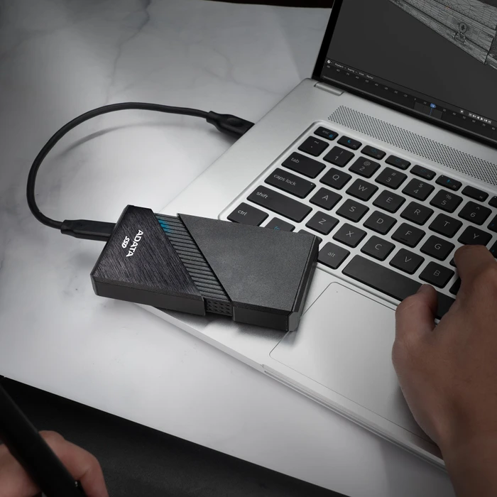 ADATA SE920 External SSD, Black, 1TB, USB4