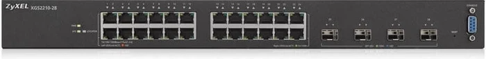 Zyxel XGS2210 Rackmount Gigabit Managed Switch, 24x RJ-45, 4x SFP+