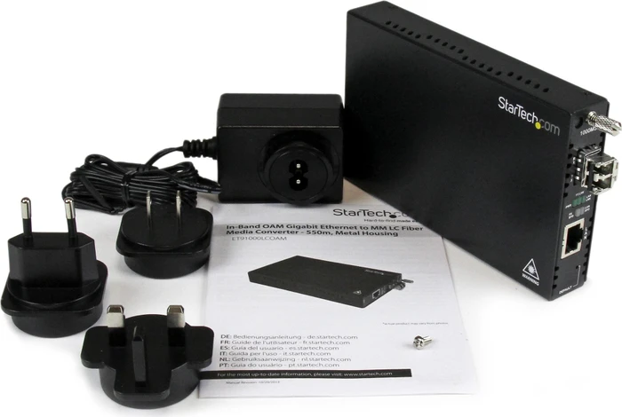 StarTech ET91000LCOAM, RJ-45, LC-Duplex MM, 550m