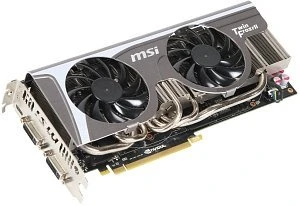 MSI GeForce GTX 570, N570GTX Twin Frozr II, 1.25GB GDDR5, 2x DVI, Mini HDMI